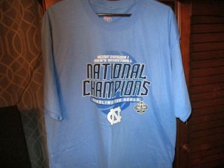 Acc/basketball/t - Shirt/national/champions (2017/unc/tarheels) Preowned/size/xl