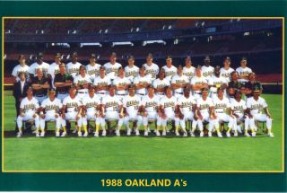1988 Oakland Athletics A 