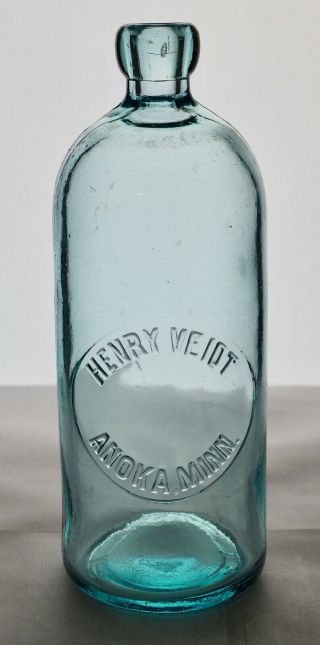 Old Quart Hutch Hutchinson Soda Bottle – Henry Veidt Anoka Mn - Mn0014