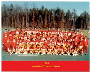 1976 Washington Redskins 8x10 Team Photo Football Nfl Picture
