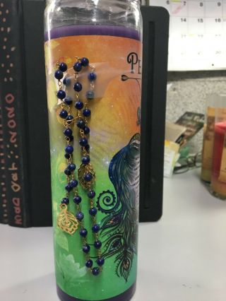 Sage Goddess Peacock Jar Candle