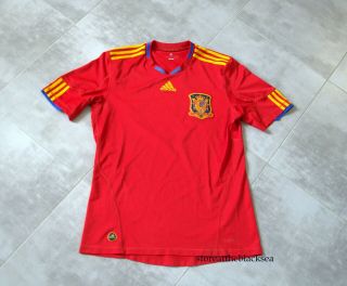 Spain National Team 2010 2011 Home Football Soccer Shirt Jersey Camiseta