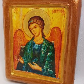 Saint Gabriel The Archangel Greek Byzantine Eastern Orthodox Church Icon Art