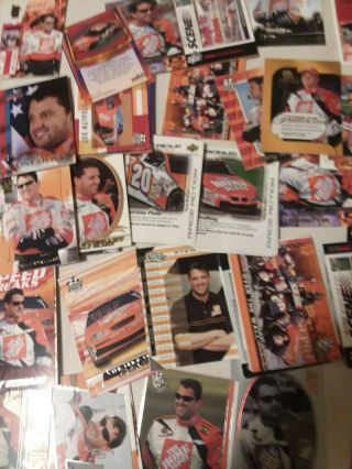50 Assorted Tony Stewart Racing Cards - The " Good Ole Drivers "