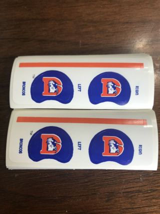 Nfl Denver Broncos Mini Football Helmet Stickers (25)