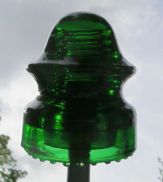 Great Emerald Green Mclaughlin 20 Glass Insulator