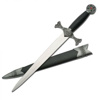 Celtic Cross Athame Pentagram 15 " Ritual Knife Wicca Pagan Sword Dagger