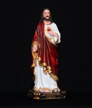 12 Inch Sacred Heart Of Jesus Statue Figurine Religious Gift 39542