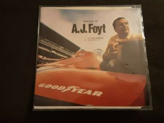 1976 Ballad Of A.  J.  Foyt By Larry Roberds 45 W/picture Sleeve,  Indy 500