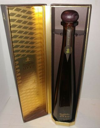 1942 Don Julio Tequila Bottle Anejo 750ml (empty Bottle With Cork & Box