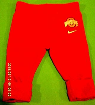 N I K E,  Guc,  Ohio State Red Pants,  Size 6 - 9 Mo.