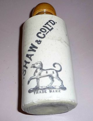 Vintage E.  P.  Shaw & Co.  Ltd.  Stoneware Bottle Circa 1800’s