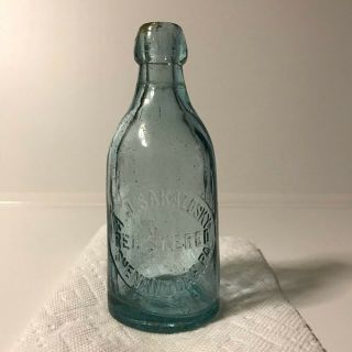 Shenandoah Pa A.  J Sakalosky Blob Top Bottle