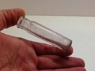 Tiny Antique Sample Size Kickapoo Indian Oil Bottle.