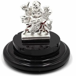 999 Pure Silver Ambe / Durga Mata Idol / Statue / Murti (figurine 02)