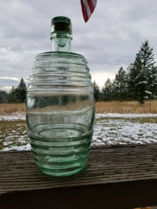 Aqua Barrel Bitters Bottle