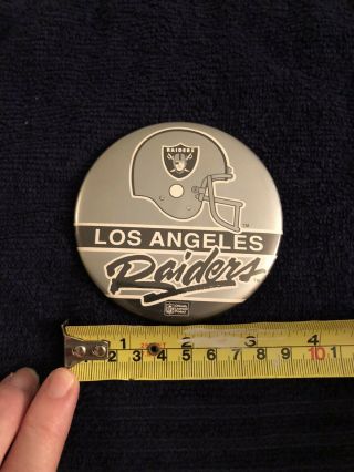 Bowl Xv 1981 Oakland Raiders Vintage Button Nfl Football Pin 3 1/2”