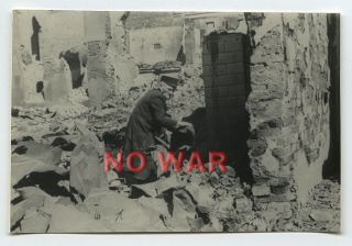 1940 Photo Jew Jewish Elder Man Labor In Ghetto Poland,
