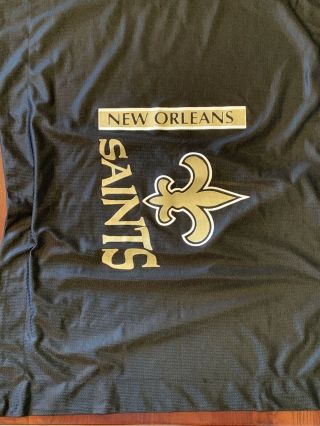 Rare Orleans Saints Pillow Case Sham (made With Jersey Material) Euc