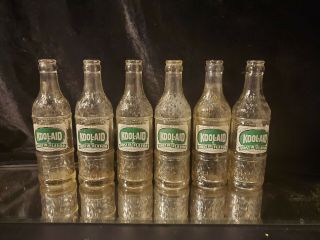 Vintage 1948 Kool - Aid " First In Flavor " 8oz Bottle Denver,  Co Duraglas