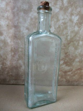 Antique Bottle Indian Sagwa,  Healy & Bigelow,  8 1/2 " Tall