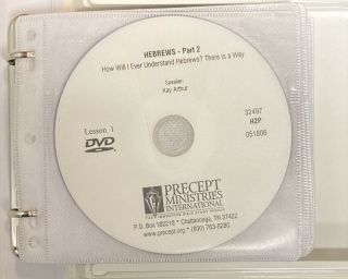 Hebrews Part 2 - DVD - Lectures - Kay Arthur Precept Upon Precept 3
