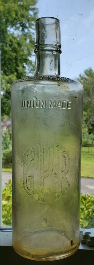 Bottles Antique Pre - 1900 Whiskey G Gump &sons