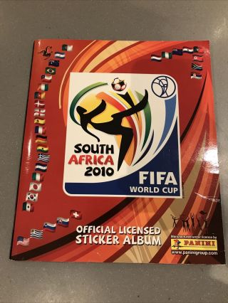 Panini World Cup 2010 South Africa Album 100 Complete Near