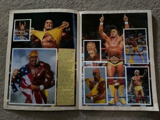 Merlin WWF WWE Superstars Of Wrestling Series 2 Sticker Album 100 Complete 3