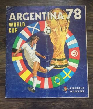 Panini Argentina 78 (1978) World Cup Sticker Album 100 Complete
