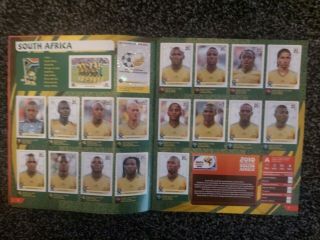 PANINI FIFA World Cup 2010 South Africa Sticker Album 100 COMPLETE 3
