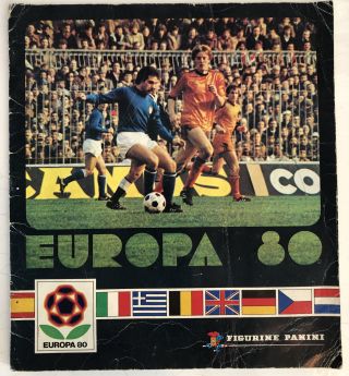 Complete Panini Europa 80 Football Sticker Album