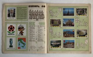 Complete Panini Europa 80 Football Sticker Album 3