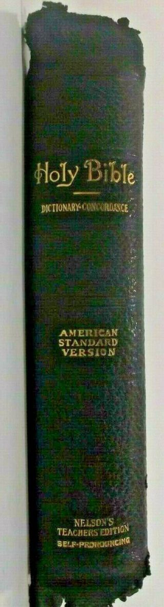 Holy Bible 1901 Asv Teacher 