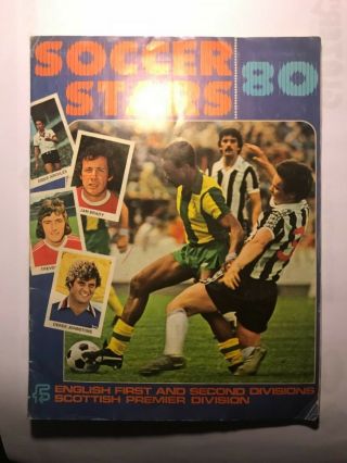 Fks Soccer Stars 1980 Sticker Album - 100 Complete.