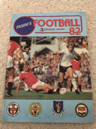 Football 82 Panini Sticker Album - 100 Complete
