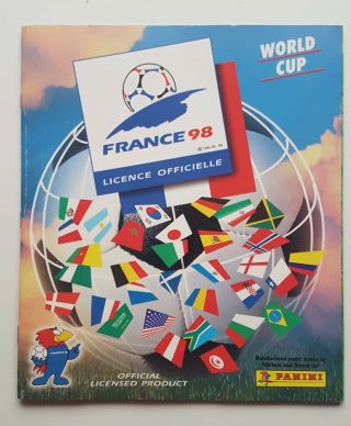 Panini France 98 World Cup 1998 Incomplete (391 Out Of 561 Stickers)