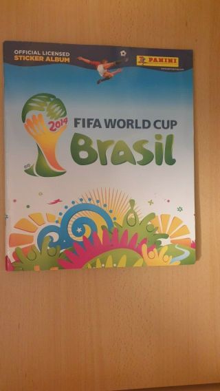 Panini Brazil 2014 World Cup Sticker Album - 100 Complete