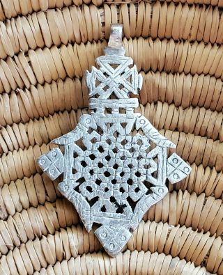 Hand Crafte Ethiopian Orthodox Coptic Cross Pendant Christians Africa Jewelry