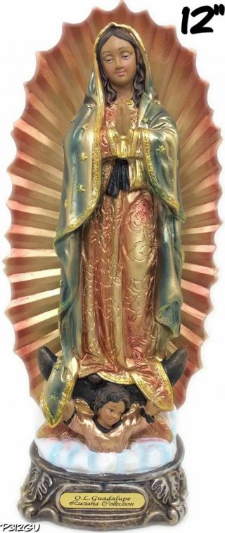 Our Lady Of Guadalupe12 " Tall Virgen De Guadalupe Religion & Spirituality