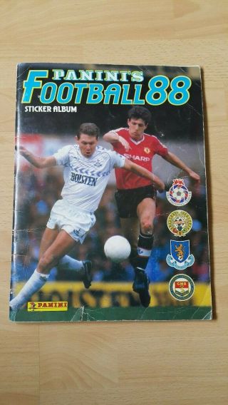 Football 88 Album By Panini 100 Complete