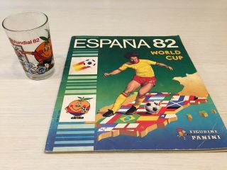 Album Football Panini Espana 82 Complet 100 Full,  Verre 1982 Collector Tbe