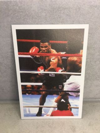 Rare Mike Tyson Rookie Card - A Question Of Sport 1986 Uk -