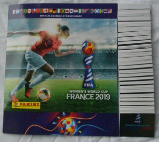 Panini Womens World Cup France 2019 Full Set Of 480 Stickers,  Empty Album.