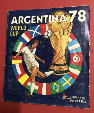Album Panini Football Wc Argentina 78 1978 Complet - - No Written
