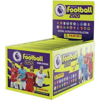 Panini Football 2020 Premier League Stickers 1,  5,  10,  20,  50,  100 (box) Packs