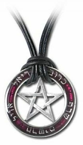 Seal Of The Sephiroth Pentacle Pendant
