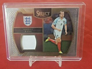 Harry Kane England Panini Select 2016/17 Match Worn Shirt Jersey Card