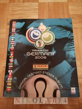 Germany 2006 Panini Complete Album Fifa World Cup Very Good