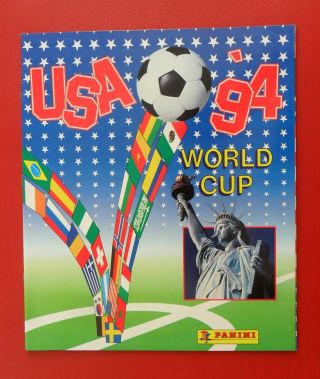 Album Panini Vide Empty Football Soccer Usa 94 World Cup Version 444 Stickers